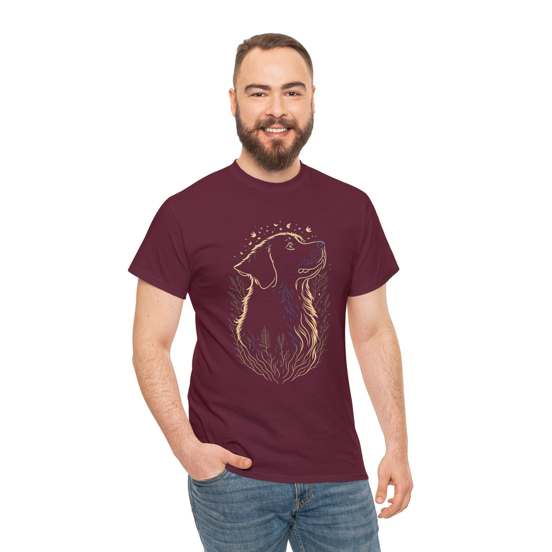 Dog Unisex Heavy Cotton Tee - Wave Fusions