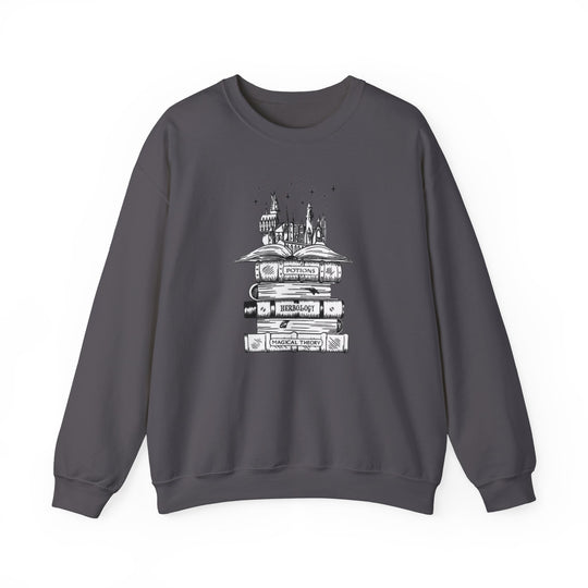 Enchanted Books Sweatshirt - Magical Theory & Wizarding Charm