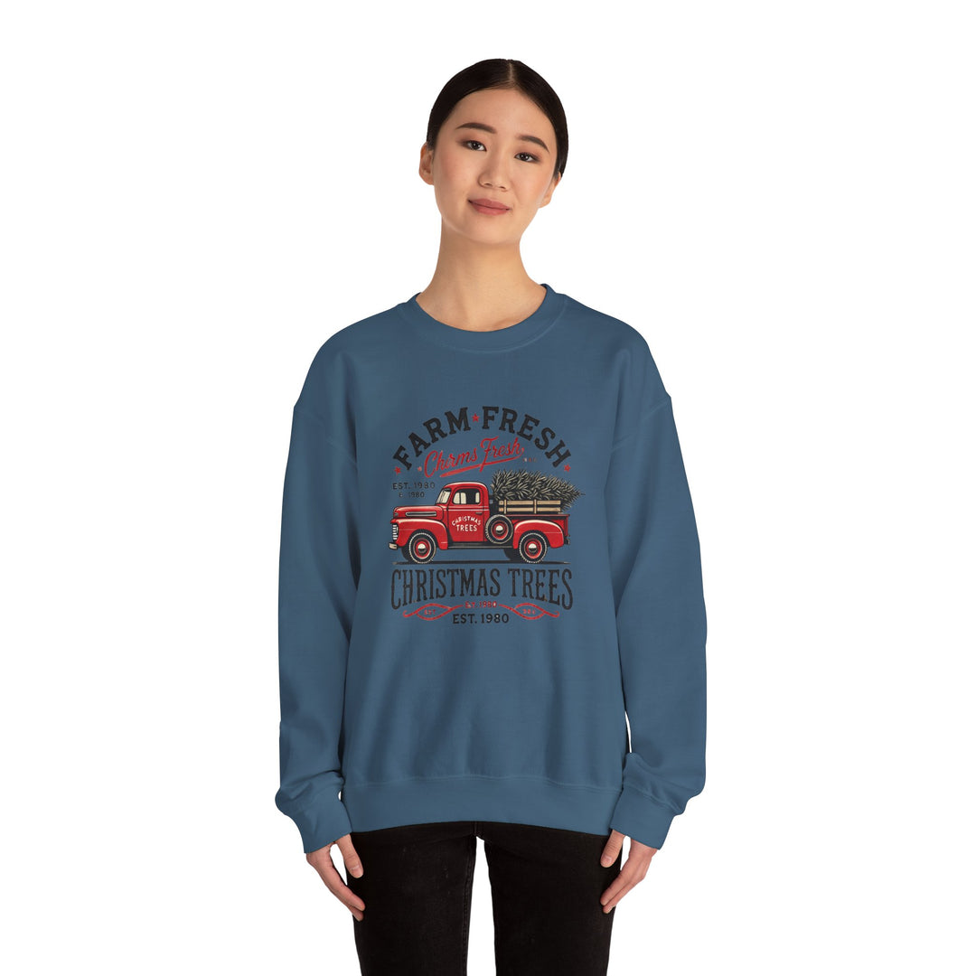 Farm Fresh - Rustic Holiday Sweatshirt