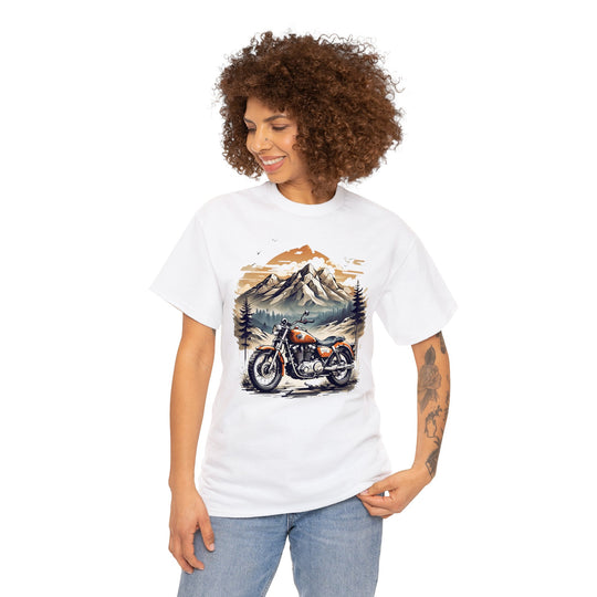 Highland Motorbike Unisex T Shirt - Wave Fusions