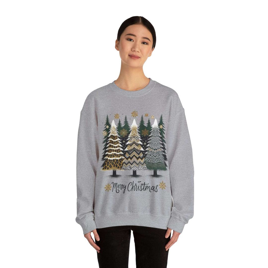 Designed Christmas Trees Unisex Sweatshirt