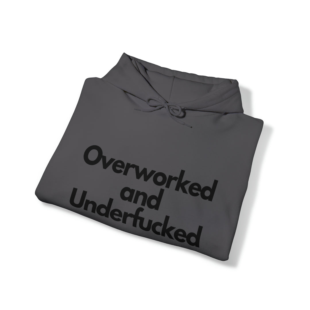 Overworked Unisex Hoodie - Wave Fusions