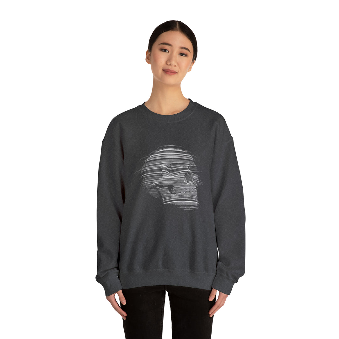 Skull Unisex Heavy Blend™ Crewneck Sweatshirt - Wave Fusions