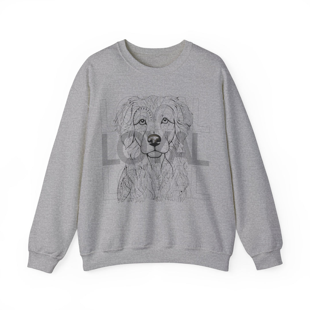 Loyal Dog Tribal Canine Sweatshirt - Mythical Mutt