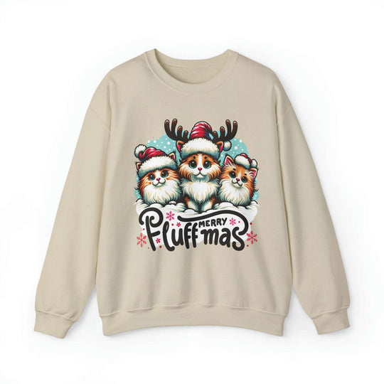 Merry Fluffmas Christmas Unisex Sweatshirt