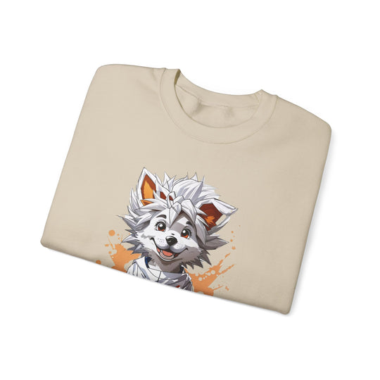 Sporty Pup Sweatshirt - Athletic Spirit