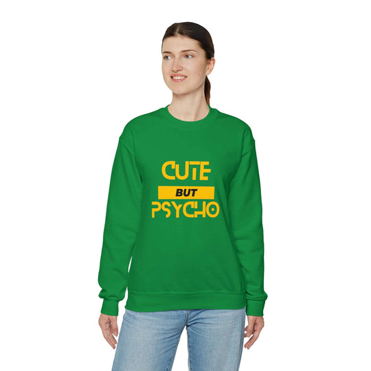 Cute But Psycho Unisex Heavy Blend™ Crewneck Sweatshirt