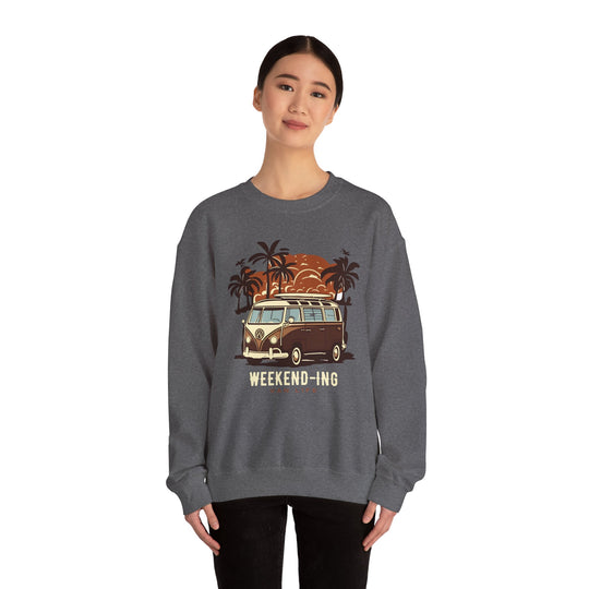 Weekend-ing Adventure Van Life Sweatshirt - Escape in Style