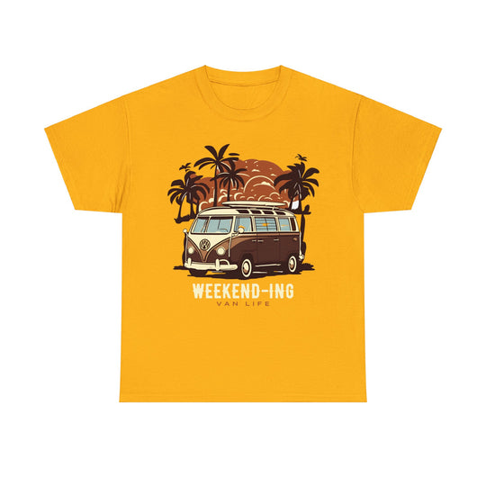 Weekend-ing Adventure Van Life T-Shirt - Escape in Style