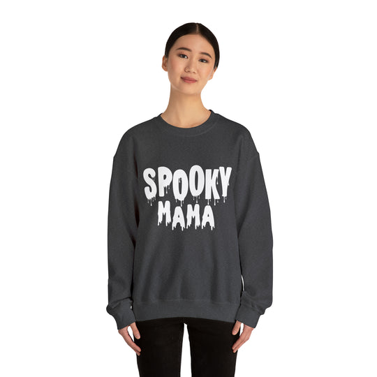 Spooky Mama Unisex Heavy Blend™ Crewneck Sweatshirt - Wave Fusions