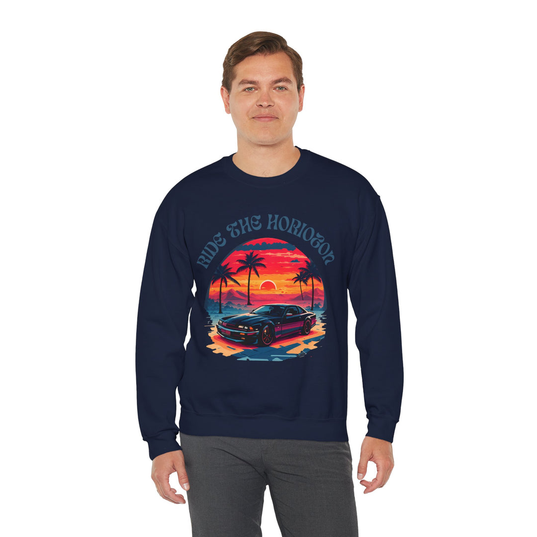 Ride the Horizon Sweatshirt - Vintage City Fashion