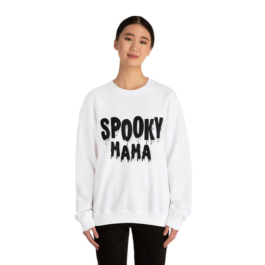 Spooky Mama Unisex Heavy Blend™ Crewneck Sweatshirt - Wave Fusions