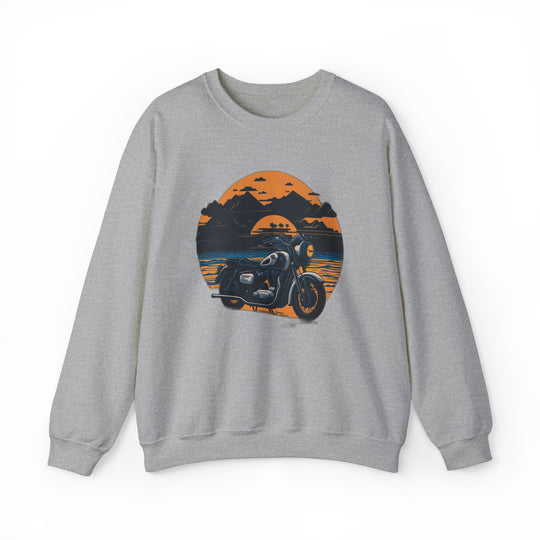 Vintage Bike Unisex Heavy Blend™ Crewneck Sweatshirt - Wave Fusions