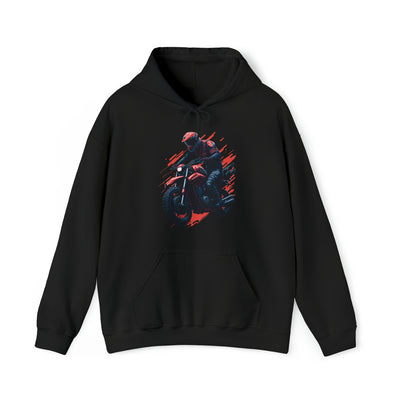 Biker Unisex Hooded Sweatshirt