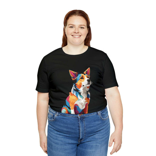 Sitting Dog Graphic Tee