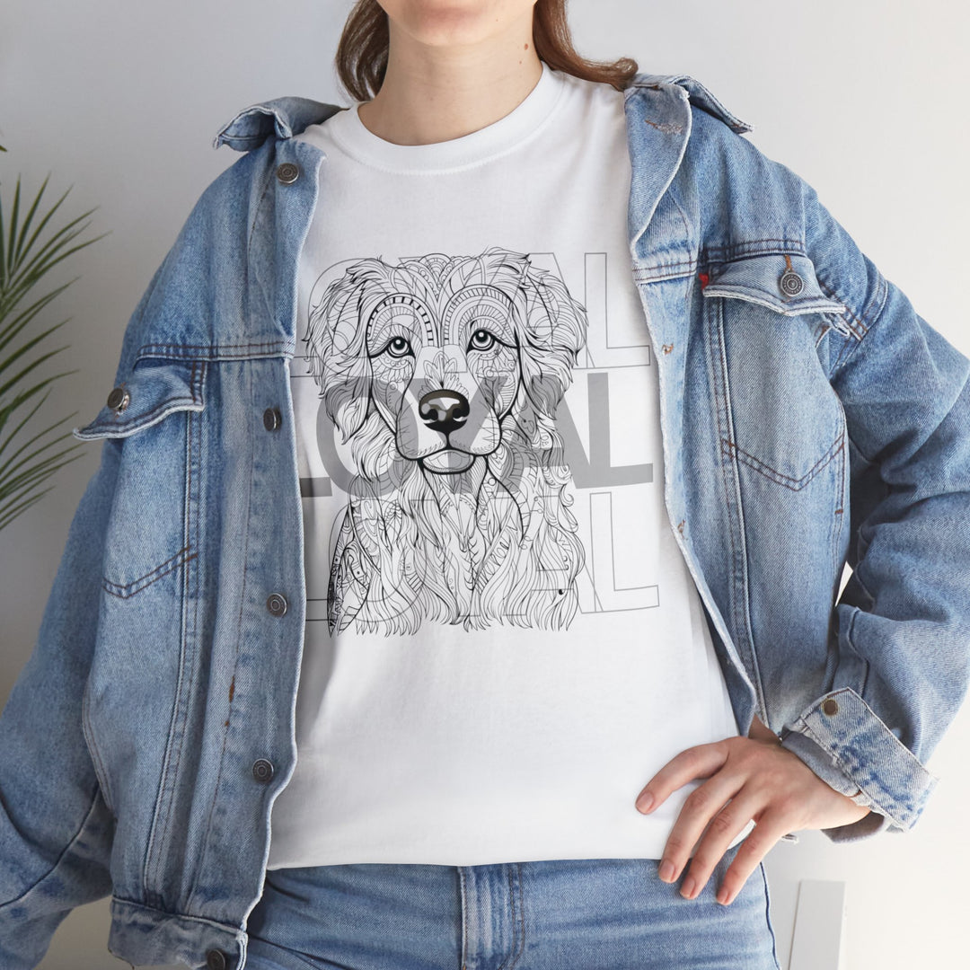 Loyal Dog Tribal Canine T-shirt - Mythical Mutt