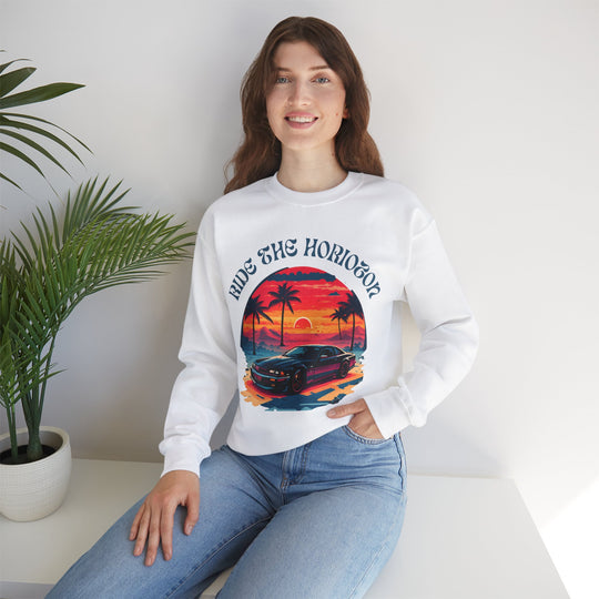 Ride the Horizon Sweatshirt - Vintage City Fashion