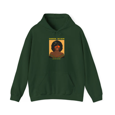 Darker the Skin Graphic Art Hoodie