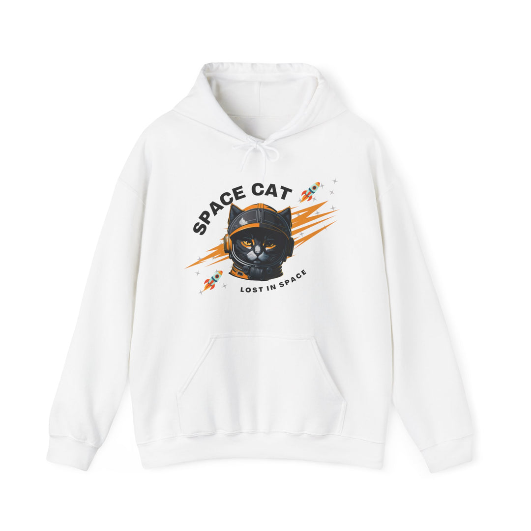 Space Cat Astronaut Hoodie - Lost In Space