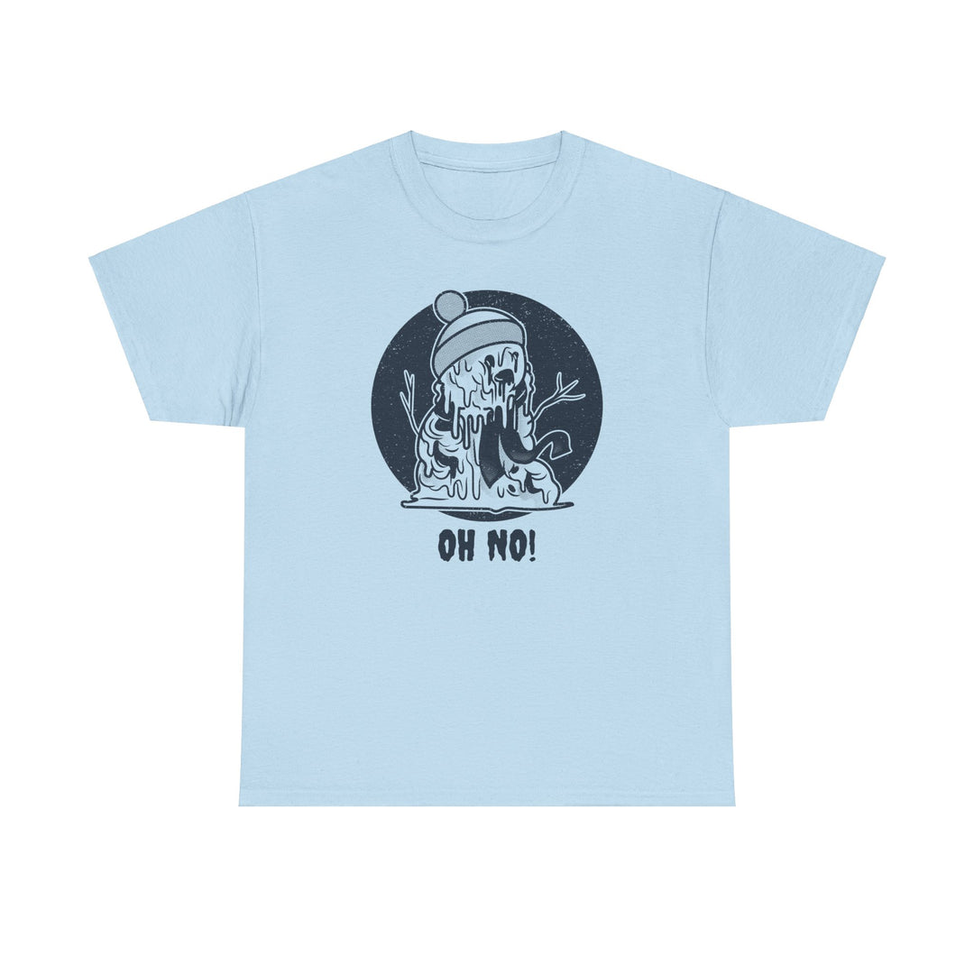 Oh No! Melting Snowman Graphic Tee