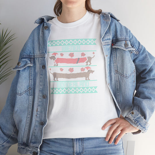 Wiener Wonderland Festive Dachshund Tee