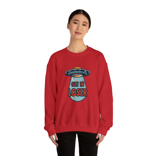 Get In Loser Unisex Heavy Blend™ Crewneck Sweatshirt - Wave Fusions