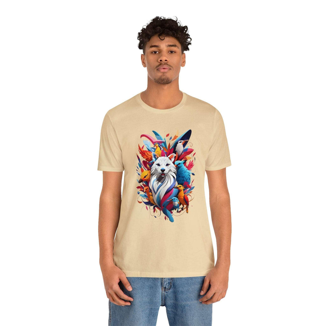 Dog and Phoenix Jersey Short Sleeve Tee