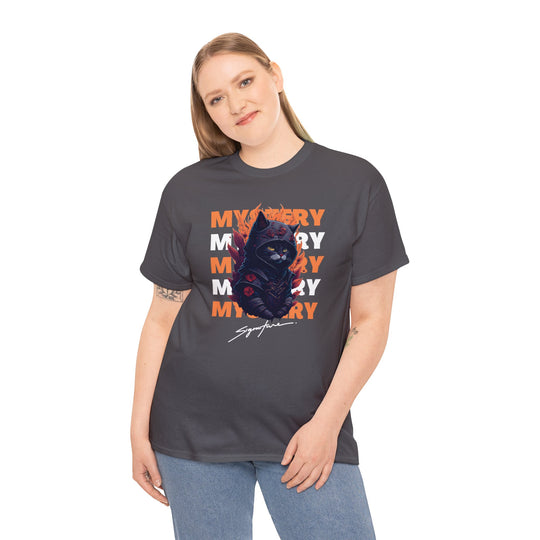 Cat Knight Armor Mystery Cat T-Shirt