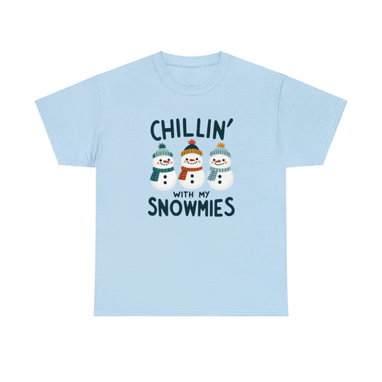 Chillin' Snowmies Unisex T Shirt - Wave Fusions