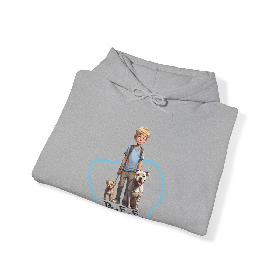 Best Furry Friend in City Lights Dog Hoodie -Bffs