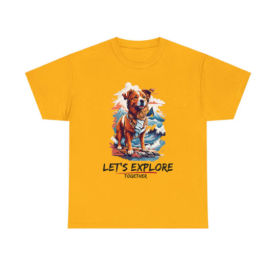 Lets Explore Together Adventure Buddy T Shirt