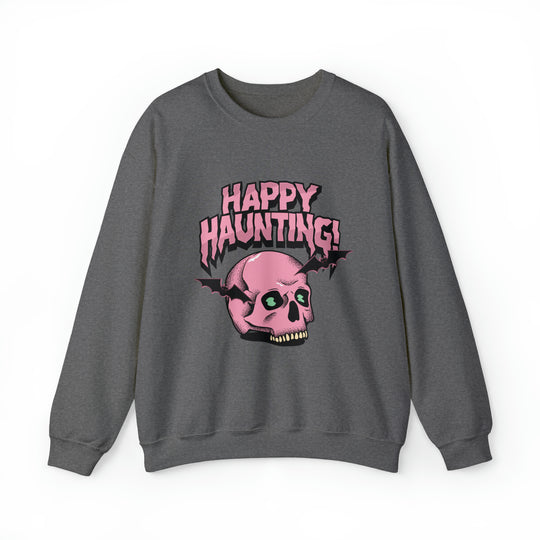 Happy Haunting Unisex Heavy Blend™ Crewneck Sweatshirt - Wave Fusions