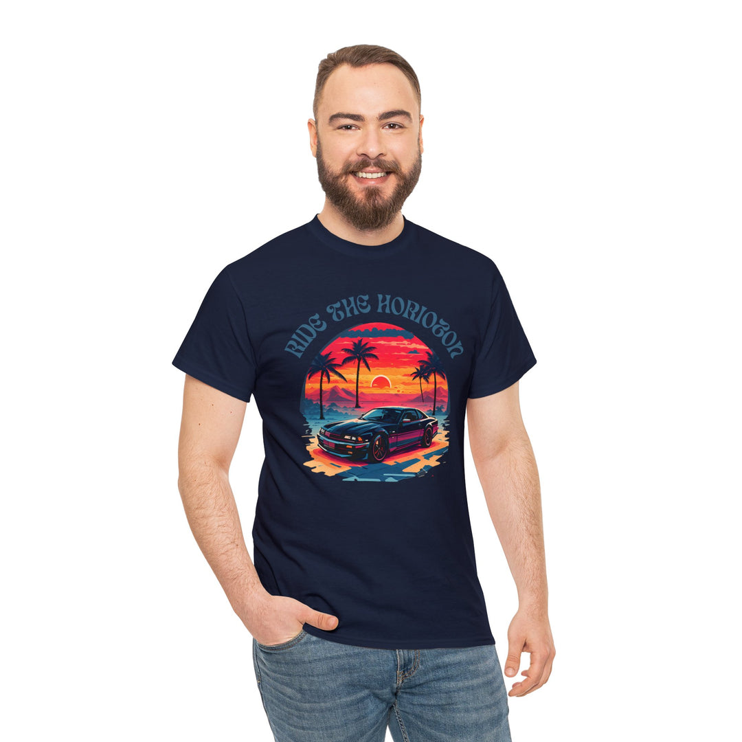 Ride the Horizon T-shirt - Vintage City Fashion