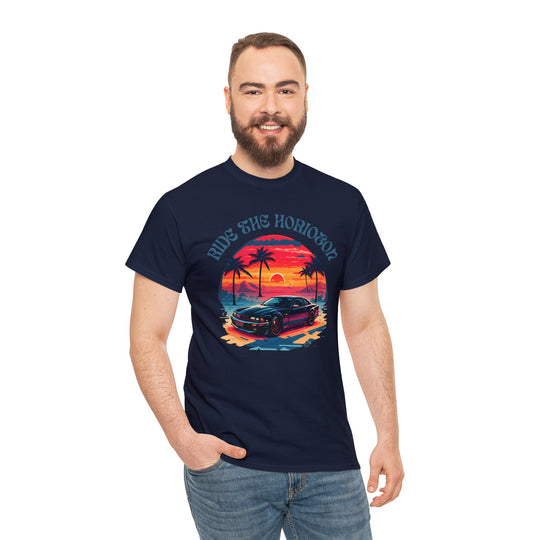 Ride the Horizon T-shirt - Vintage City Fashion