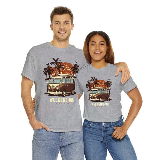 Weekend-ing Adventure Van Life T-Shirt - Escape in Style