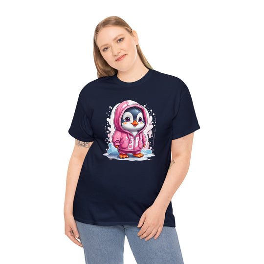 Penguin Unisex Heavy Cotton Tee - Wave Fusions