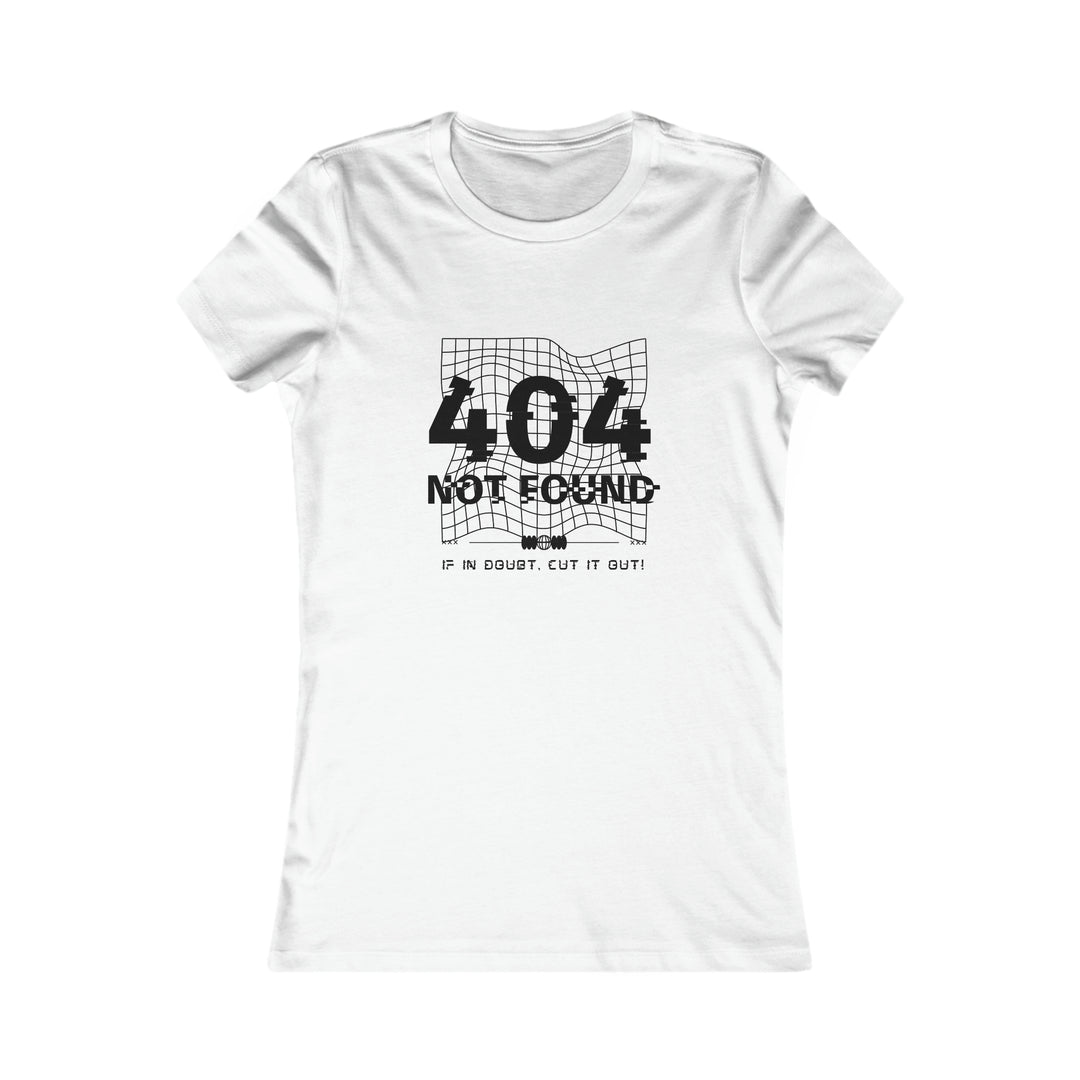 404 Not Found Women's Favorite Tee