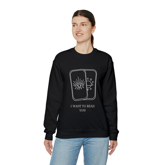 I Want To Read You Unisex Heavy Blend™ Crewneck Sweatshirt - Wave Fusions