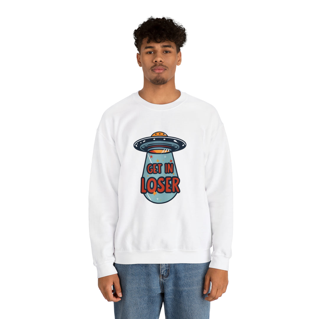 Get In Loser Unisex Heavy Blend™ Crewneck Sweatshirt - Wave Fusions