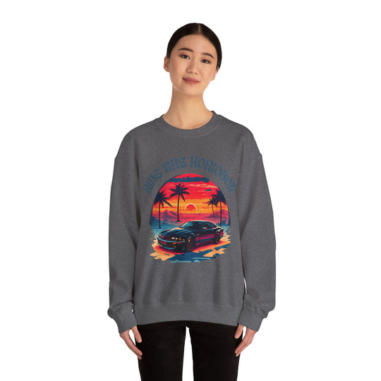 Ride the Horizon Sweatshirt - Vintage City Fashion