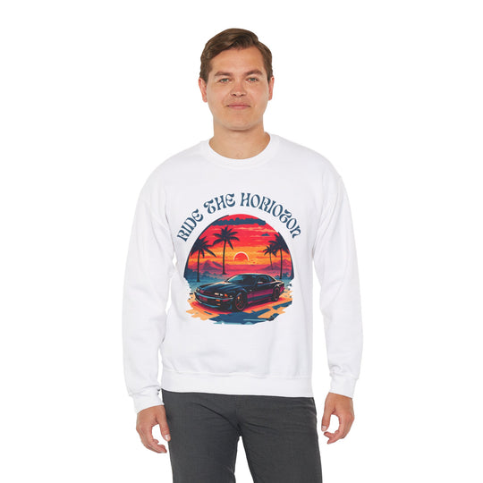 Ride the Horizon Sweatshirt - Vintage City Fashion