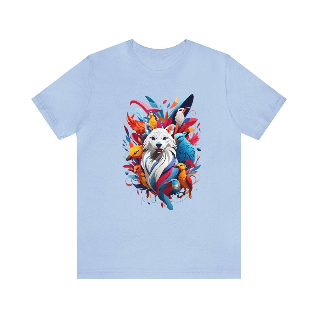 Dog and Phoenix Jersey Short Sleeve Tee