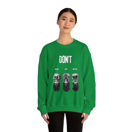 Don't Unisex Heavy Blend™ Crewneck Sweatshirt - Wave Fusions