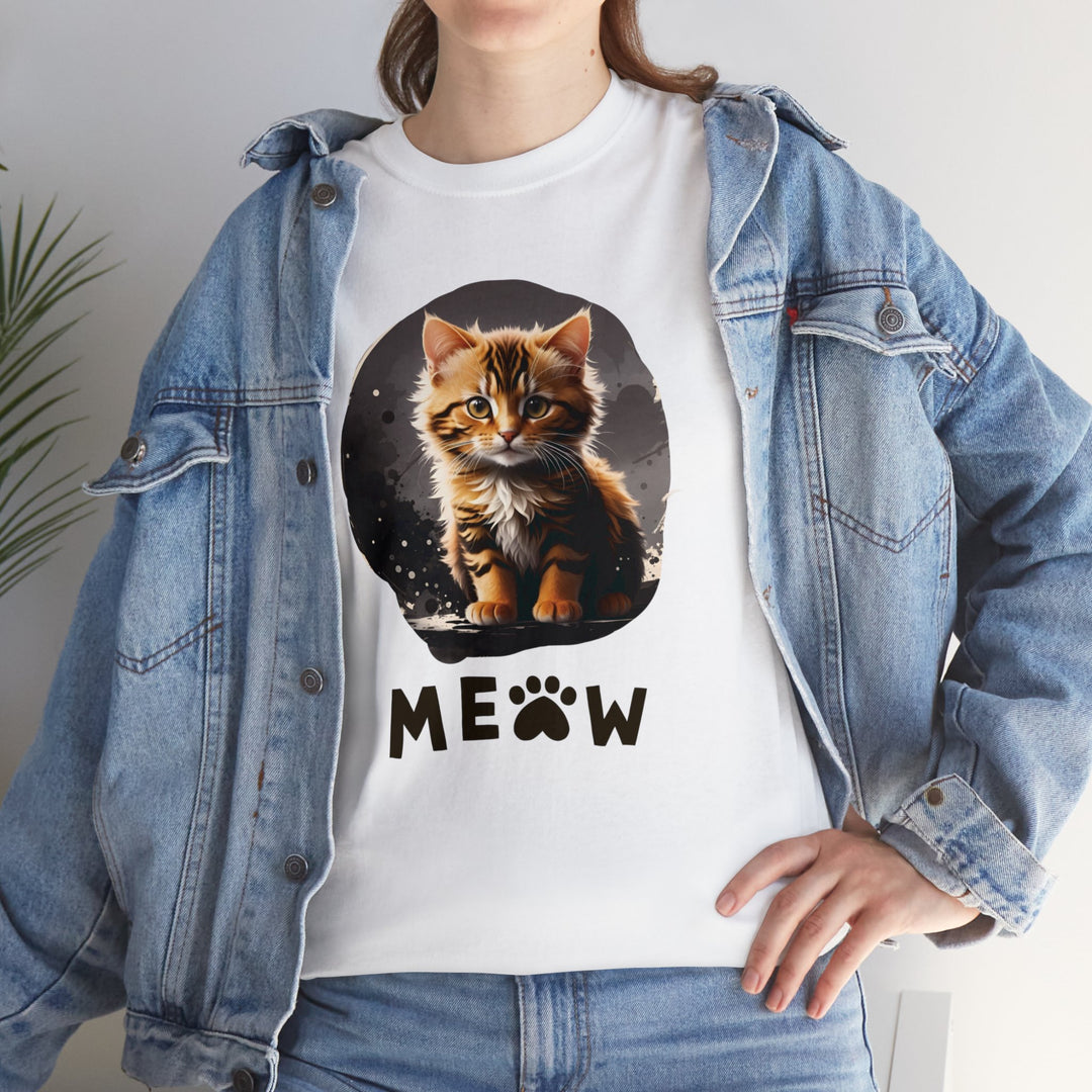 Lunar Kitten T-Shirt - Moonglow Cat