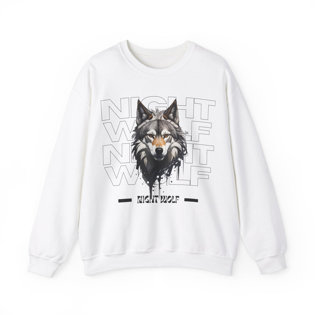 Lone Night Wolf Sweatshirt - After Dark Style