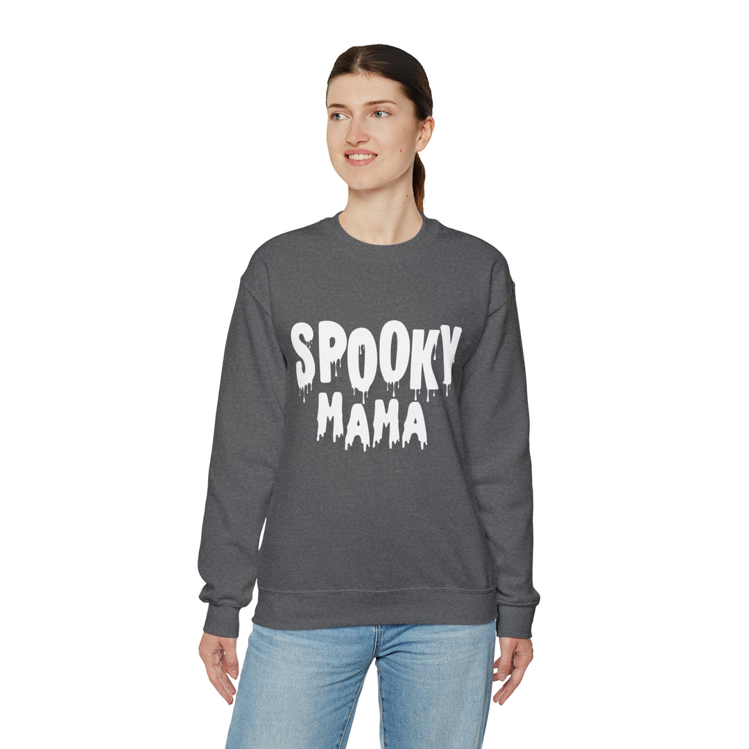 Spooky Mama Unisex Heavy Blend™ Crewneck Sweatshirt - Wave Fusions