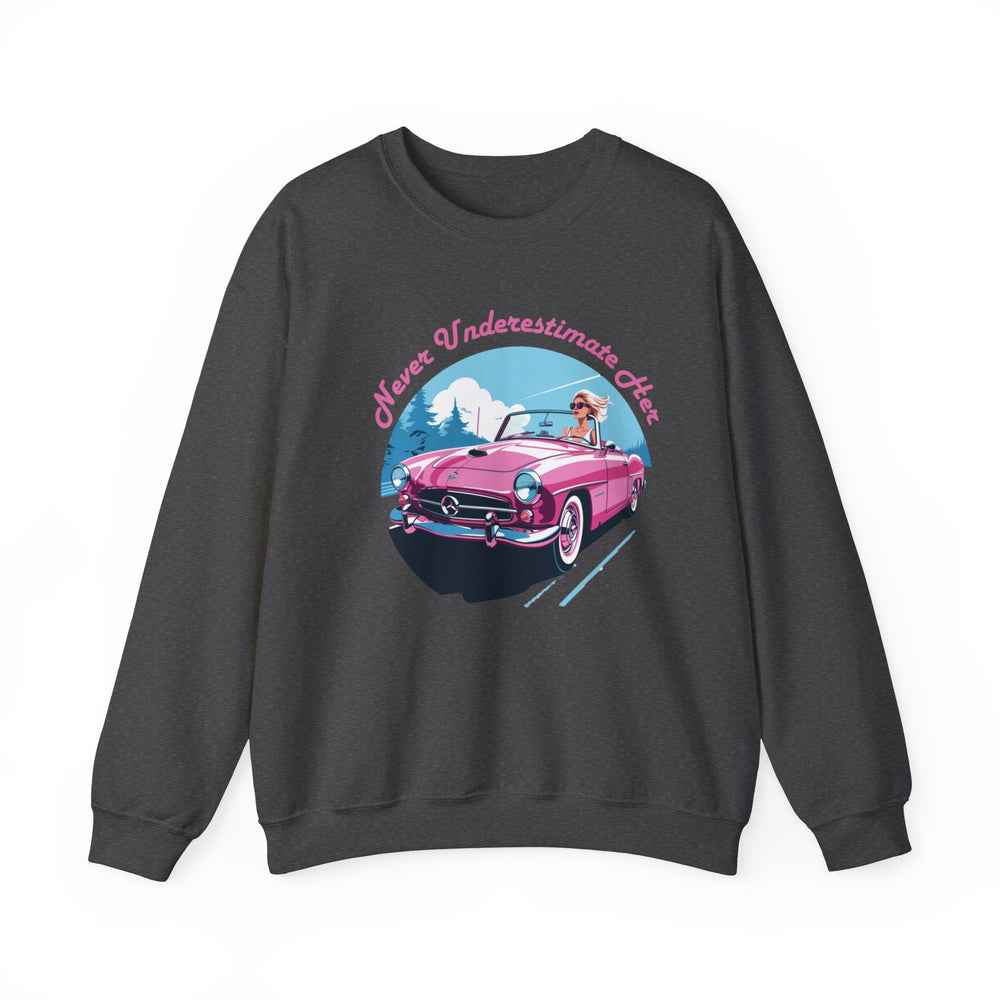 Underestimate Her Not Convertible Sweatshirt - Power and Grace Design