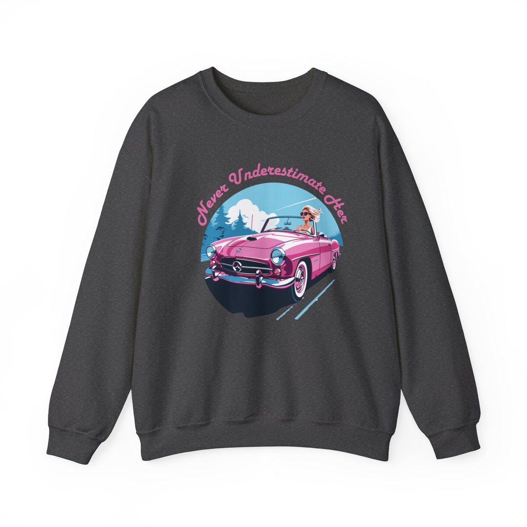 Underestimate Her Not Convertible Sweatshirt - Power and Grace Design