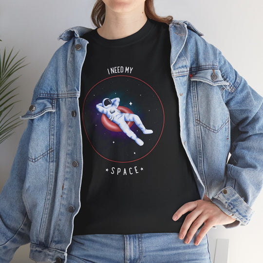 Relaxed Astronaut Space Graphic Tee