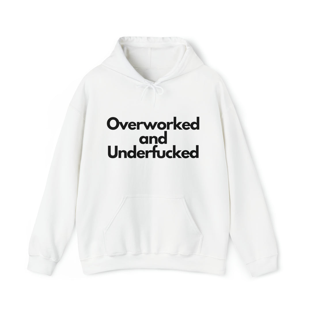 Overworked Unisex Hoodie - Wave Fusions